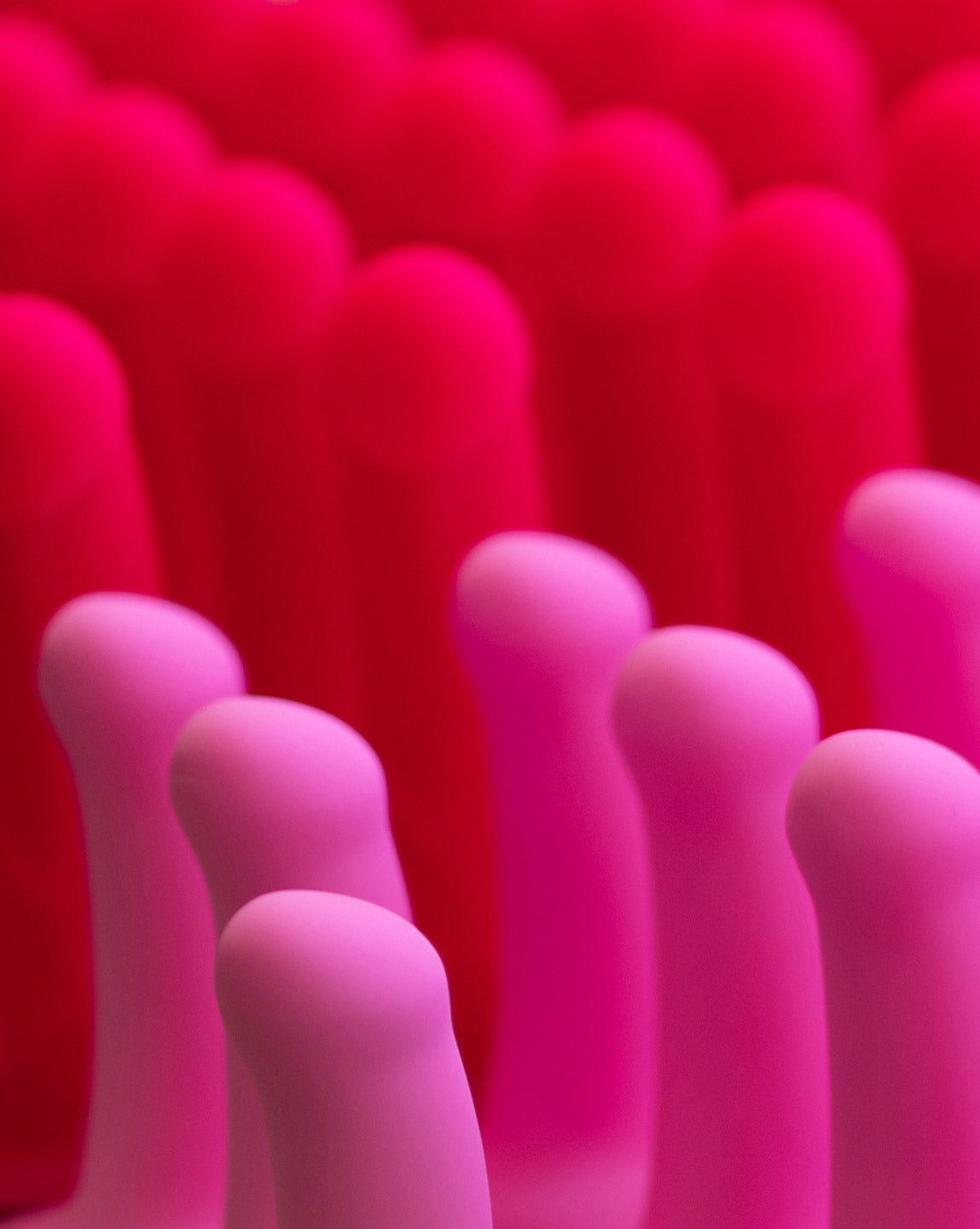 Close up on Fun factory pink vibrators head